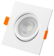 LED svítidlo podhledové výklopné 6W 3000K čtverec